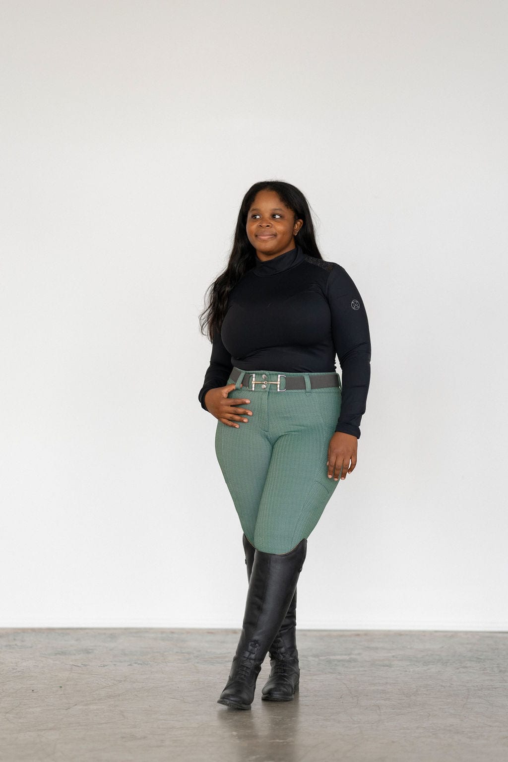 Lux Zip Breeches | Knee Patch | Sale