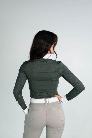 Cassidy Show Shirt | Hunter Green