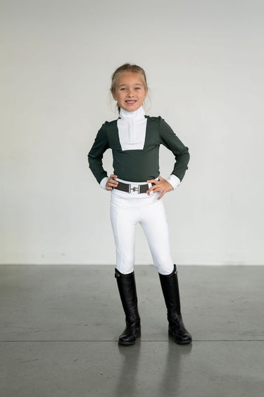 Children's Lux Breeches | White
