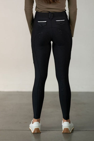 Celestial Lux Hybrid Breeches | Full Seat | Black