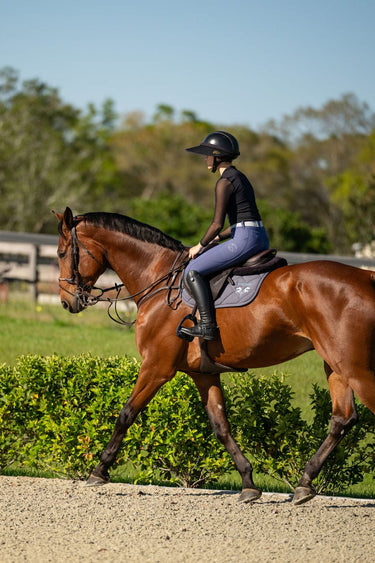 Lux Hybrid Breeches (Pull-On) | Full Seat | Purple