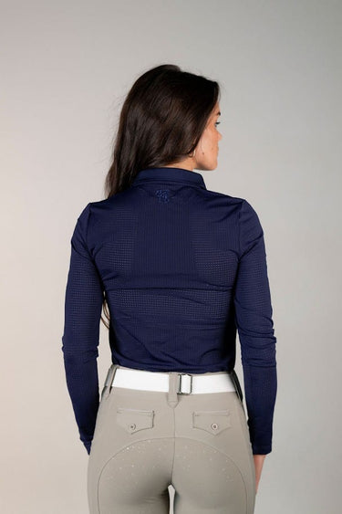 Long Sleeve Polo | Navy