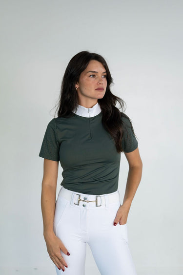 Cassidy Show Shirt | Hunter Green