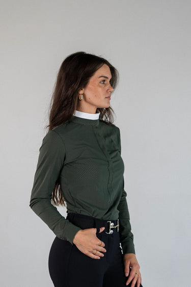 Kate Show Shirt | Hunter Green