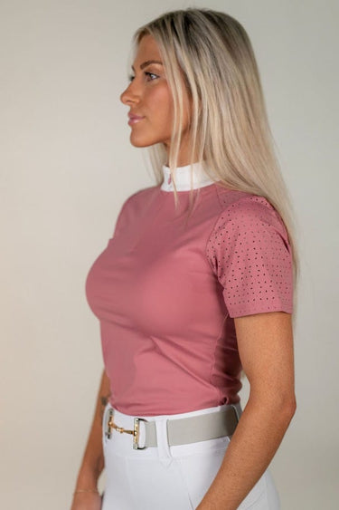 Cassidy Show Shirt | Coral