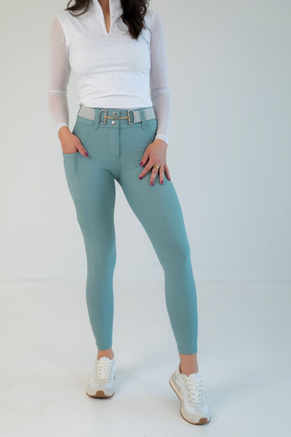 Lux Zip Breeches | Knee Patch | Seasonal Colors