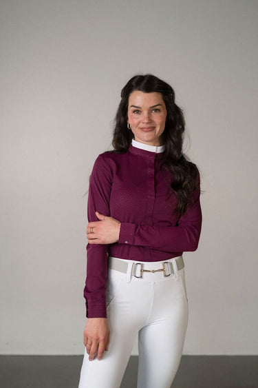 Kate Show Shirt | Raspberry