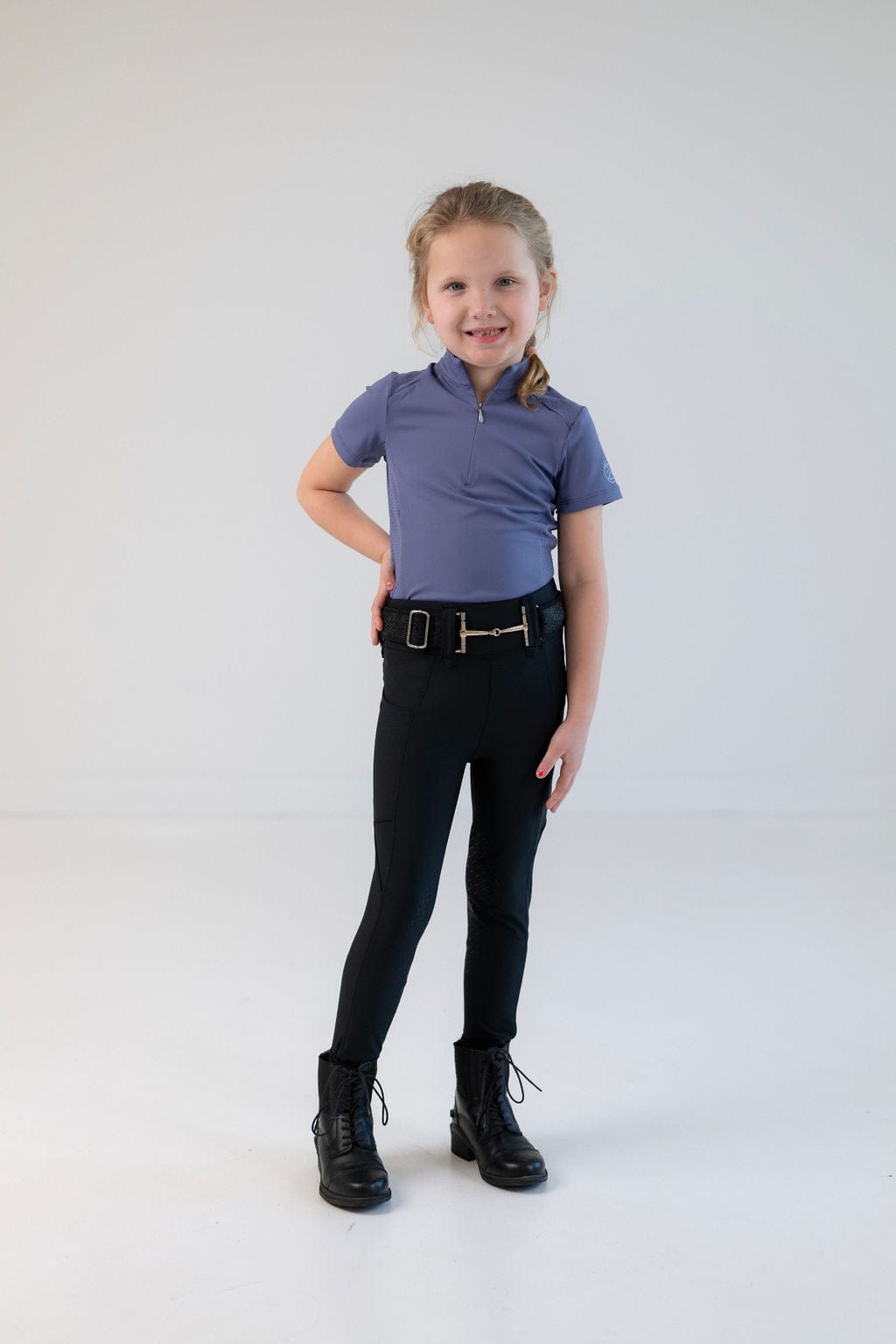 Childrens Sara Sun Shirt in Purple