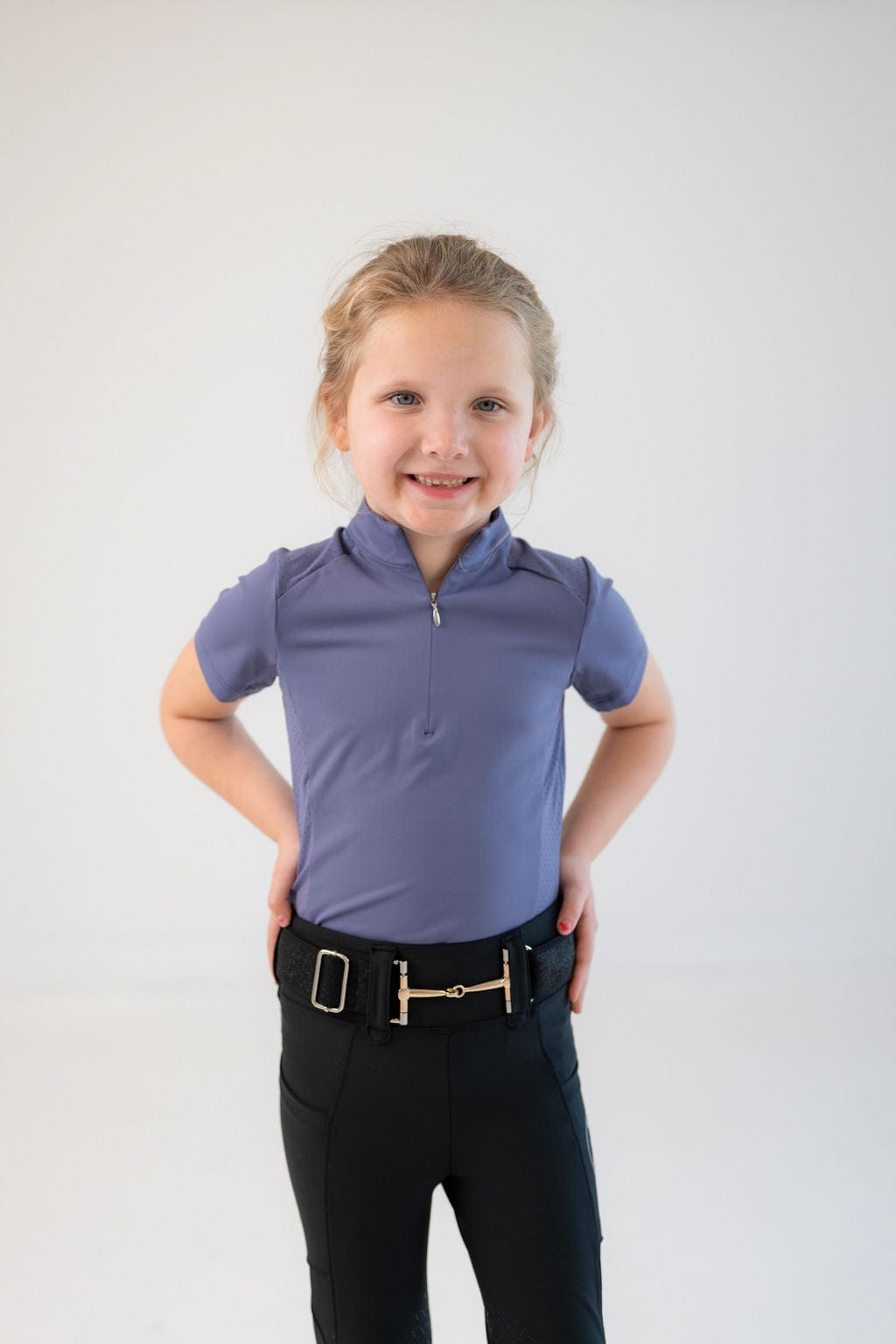Childrens Sara Sun Shirt in Purple