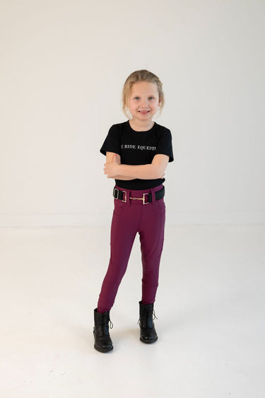 Kid's Organic Cotton Filagen T-Shirt | Black