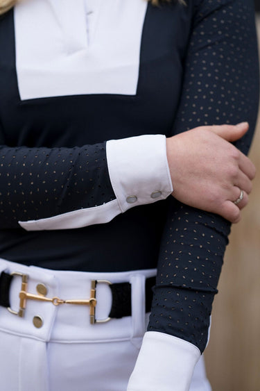 Amelia Show Shirt | Navy