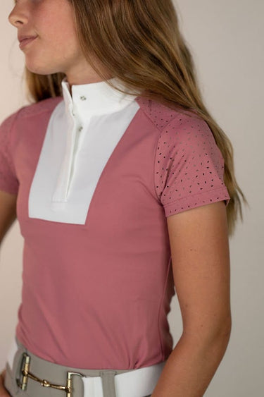 Children's Amelia Show Shirt | Coral