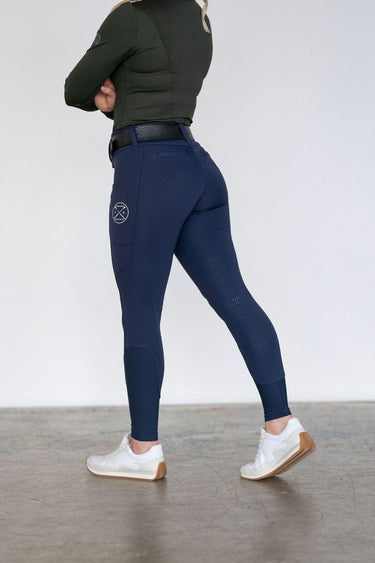 Heavyweight Zip Winter Breeches | Navy