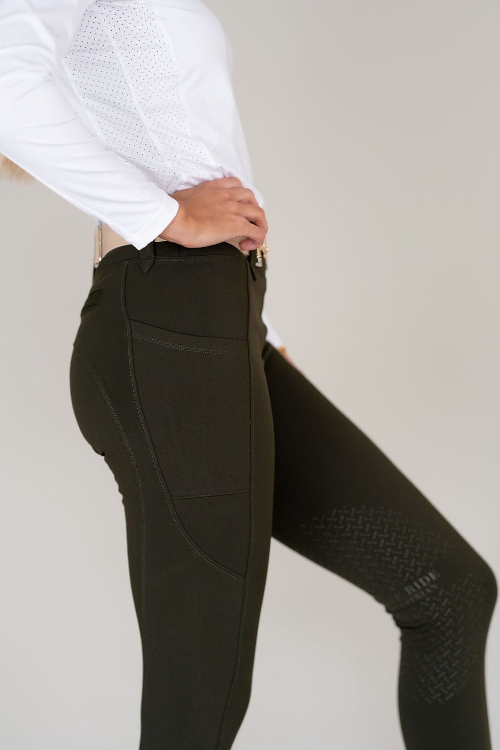 Winter Breech in Magnolia | Full Seat and Knee Patch