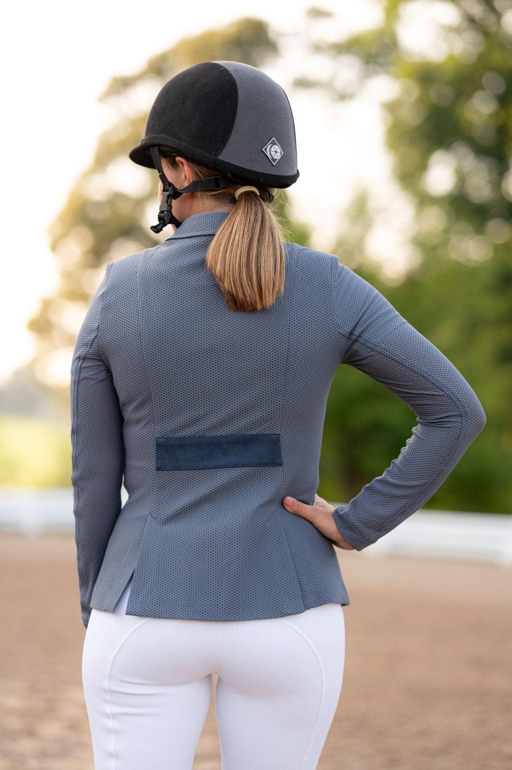 Competition Jacket in Stone Blue