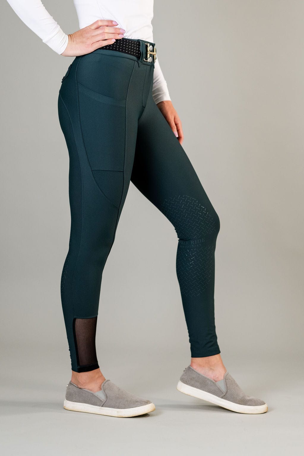 Emerald Lux | Full Seat or Knee Patch (Zip-up)