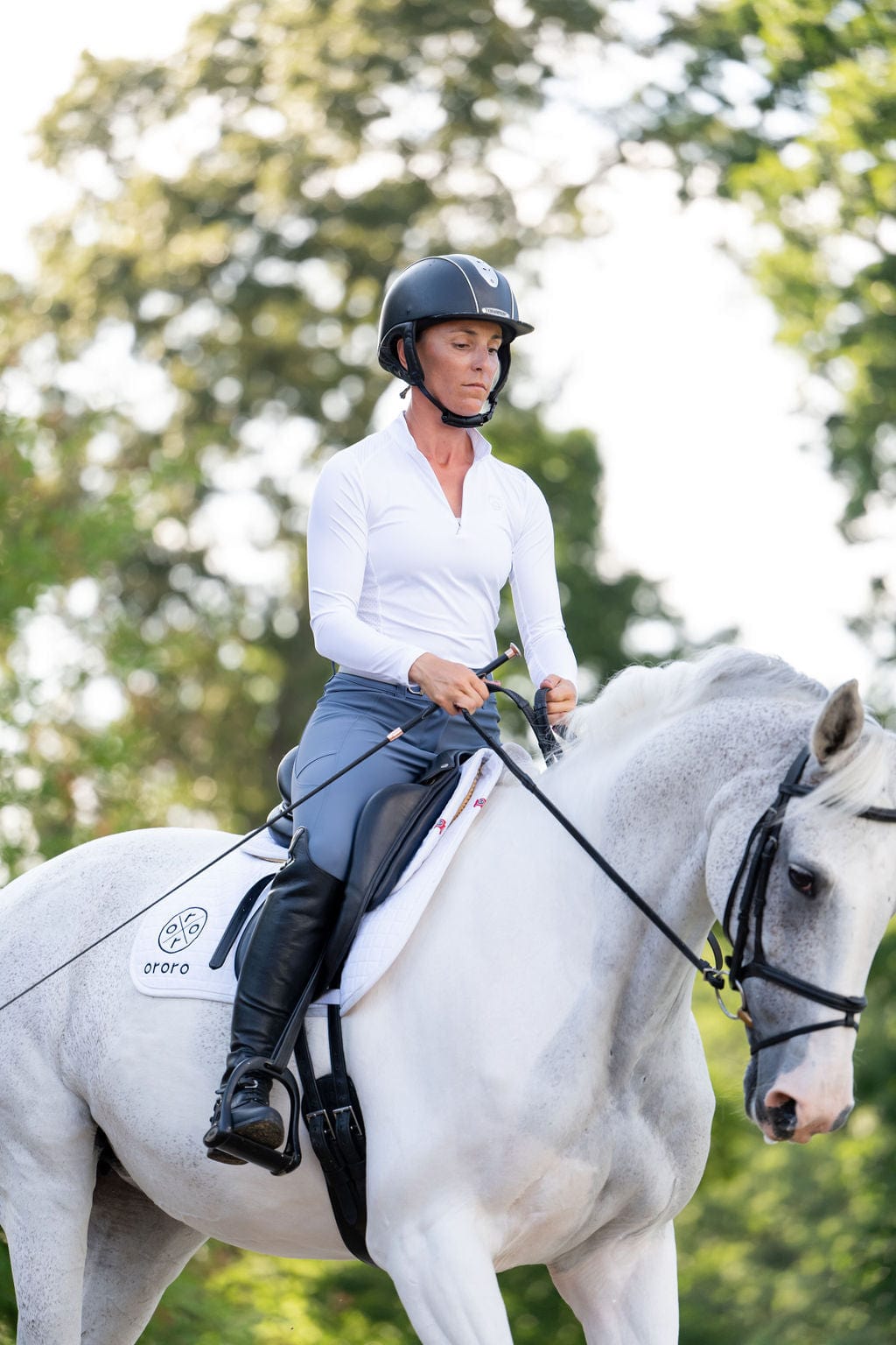 Sara Sun Shirt Long Sleeve in White