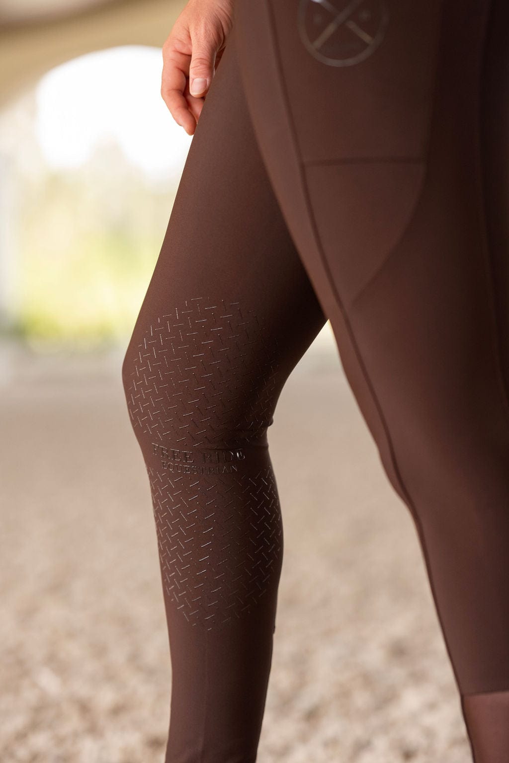 Mocha Lux Breeches | Full Seat or Knee Patch (zip-up)