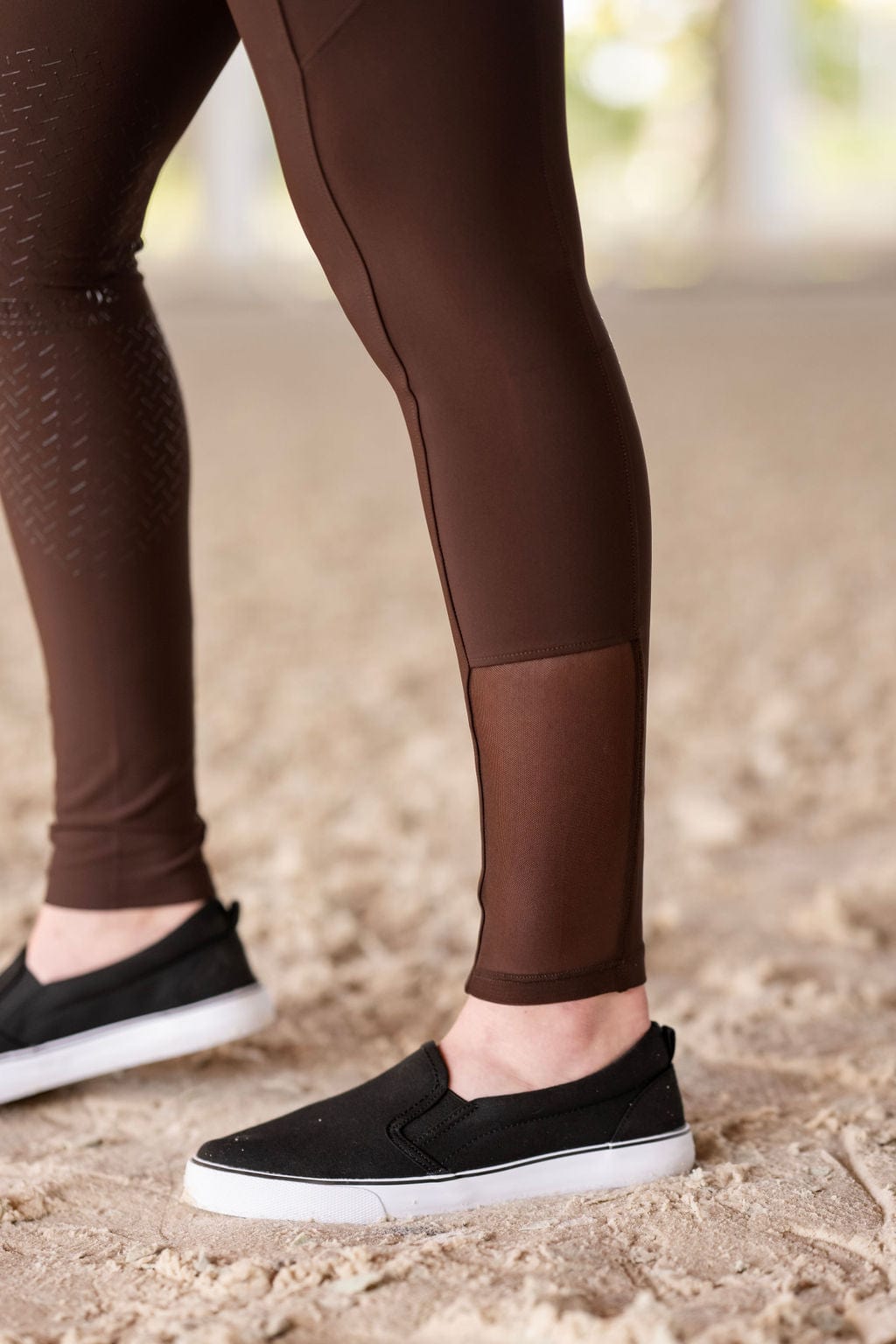 Limited Edition Mocha Lux | Full Seat or Knee Patch (zip-up)