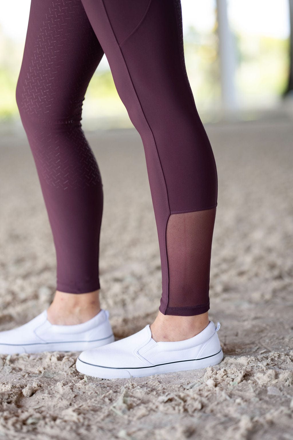 Plum Lux | Full Seat or Knee Patch Breech (zip-up)