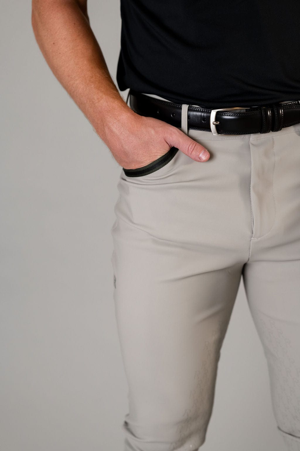 Men's PRO Knee Patch Breech in Beige (size 30-38 available)