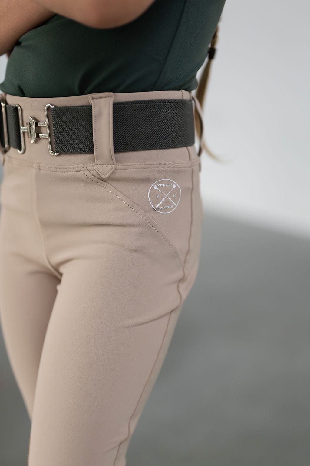 Children's Beige Lux | Knee Patch Jodhpur