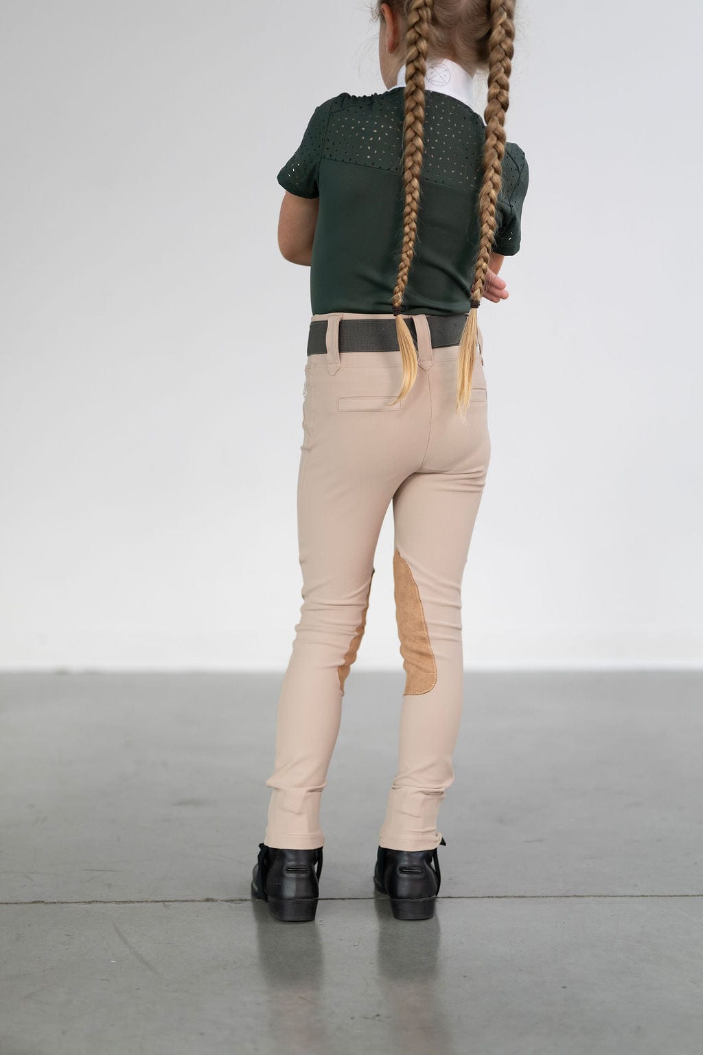 Children's Beige Lux | Knee Patch Jodhpur