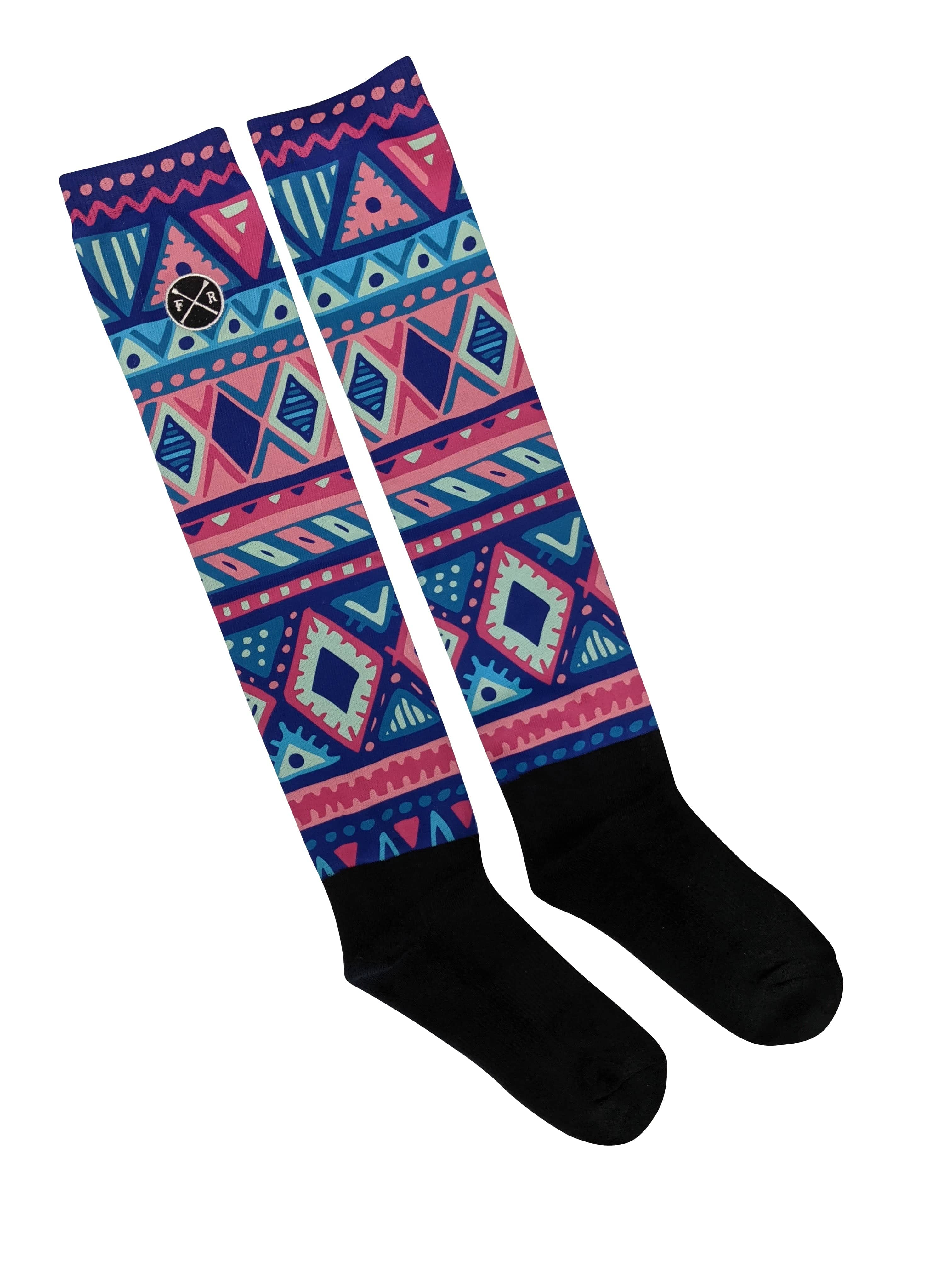 90's Sumblimized Boot Sock |  Best Sock Brands Near Me | Shop FRE