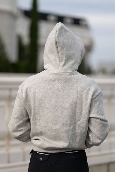 Varsity Logo Hoodie | Heather Grey