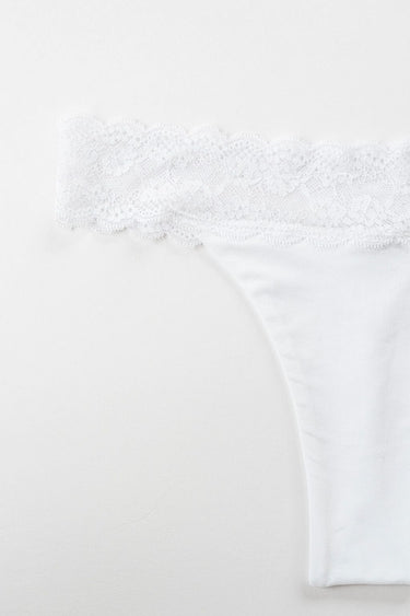 Bondie Thong | White