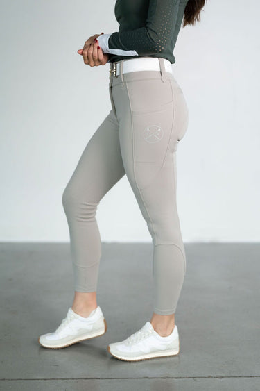 Heavyweight Zip Winter Breeches | Sand