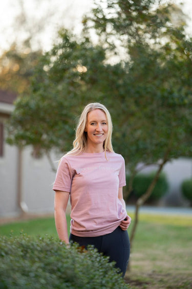 Organic Cotton Filagen T-Shirt | Dusty Rose