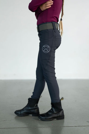 Children's Lux Breeches | Charcoal