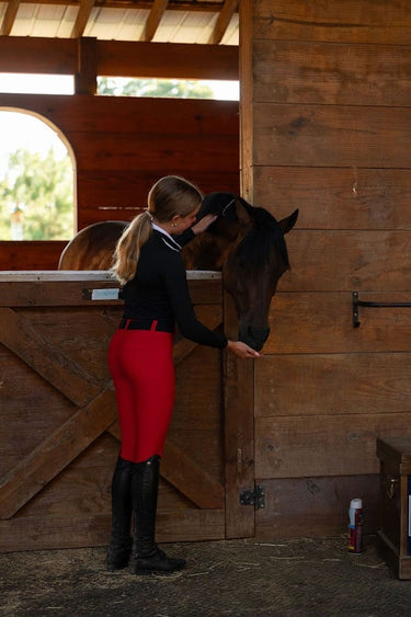 Children's Celestial Lux Breeches | Red