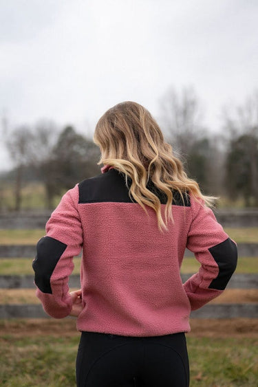 Teddy Zip-Up | Mauve