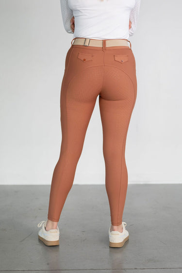 Lux Zip Breeches | Earth Brown