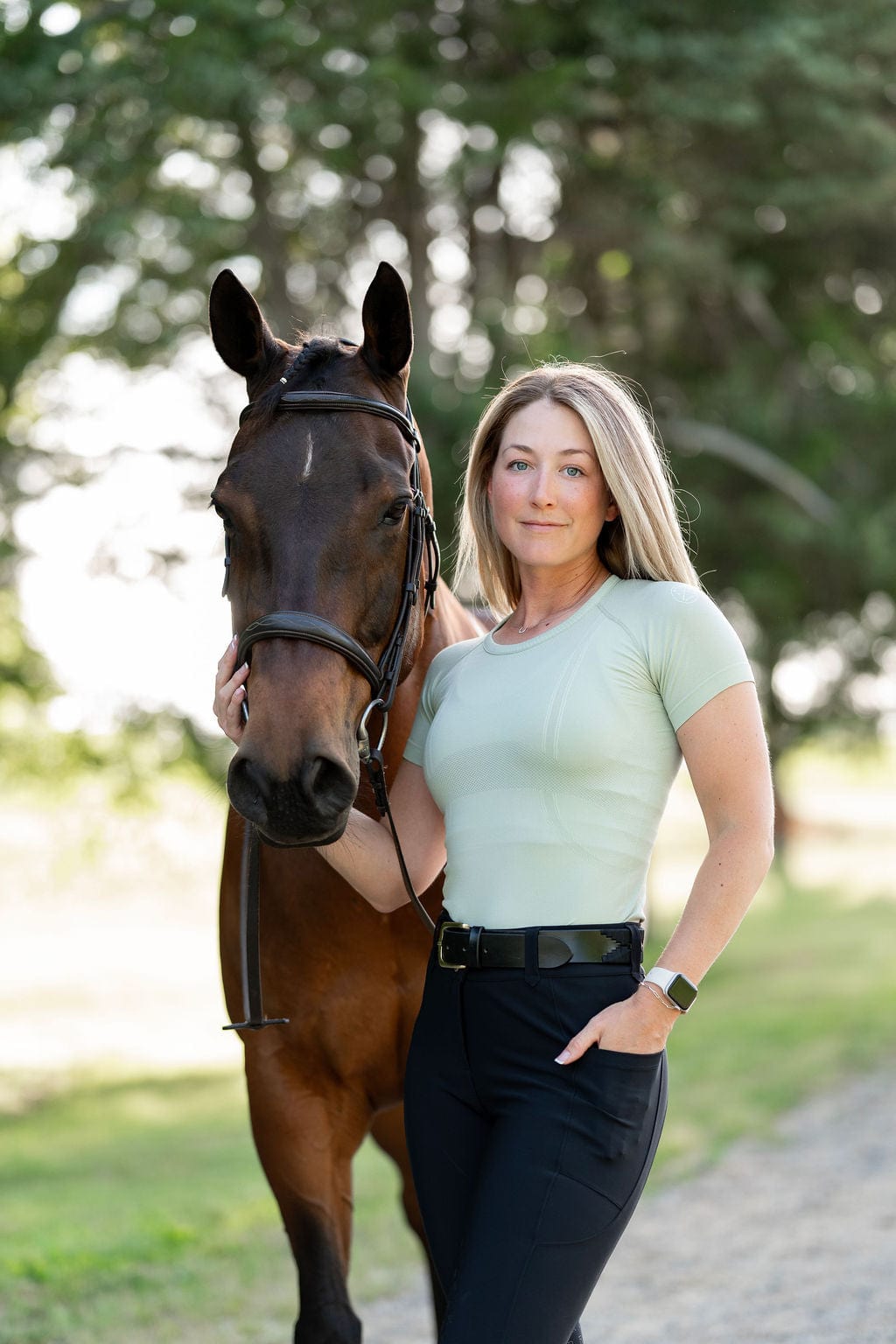 Seamless Short Sleeve Top