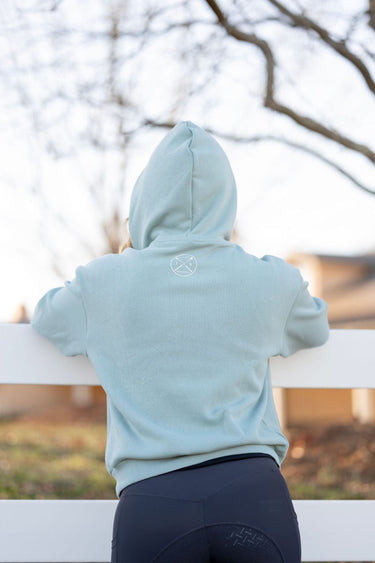 Varsity Logo Hoodie | Seafoam