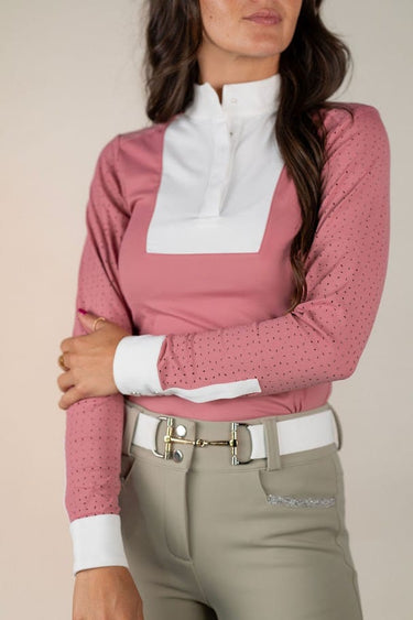 Amelia Show Shirt | Coral