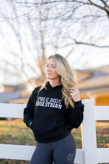 Varsity Logo Hoodie | Black