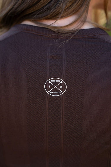 Seamless Long Sleeve Top | Espresso