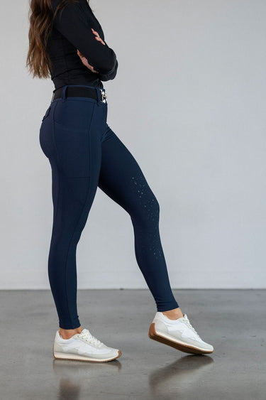 Celestial Lux Breeches | Navy
