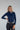 Athletic Rib Quarter Zip | Navy