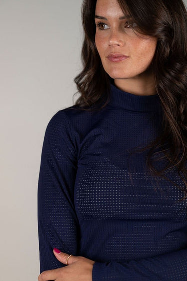 Ana Long Sleeve | Navy