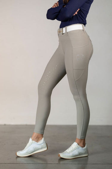 Celestial Lux Hybrid Breeches | Full Seat | Sand