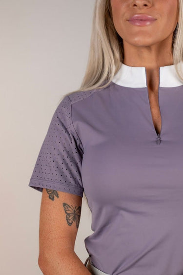 Cassidy Show Shirt | Plum