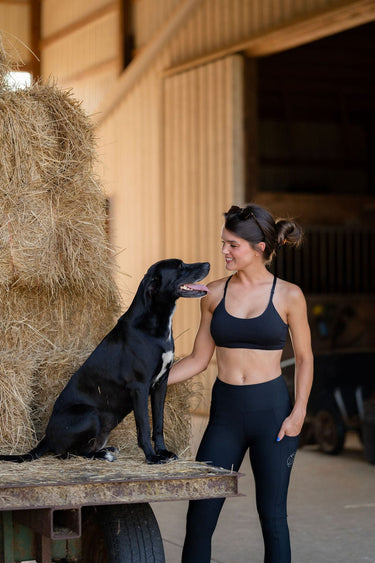 No Show Sports Bra | Black
