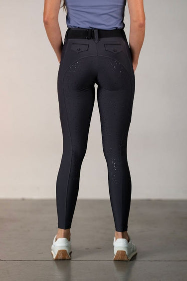 Celestial Lux Hybrid Breeches | Full Seat | Charcoal