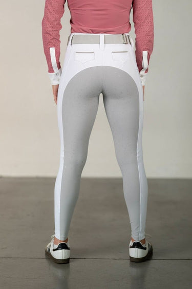 Celestial Lux Hybrid Breeches | Full Seat | White