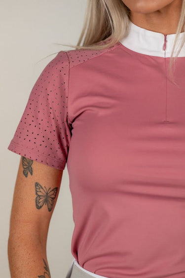 Cassidy Show Shirt | Coral